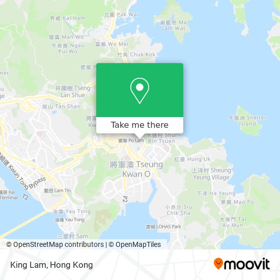 King Lam map
