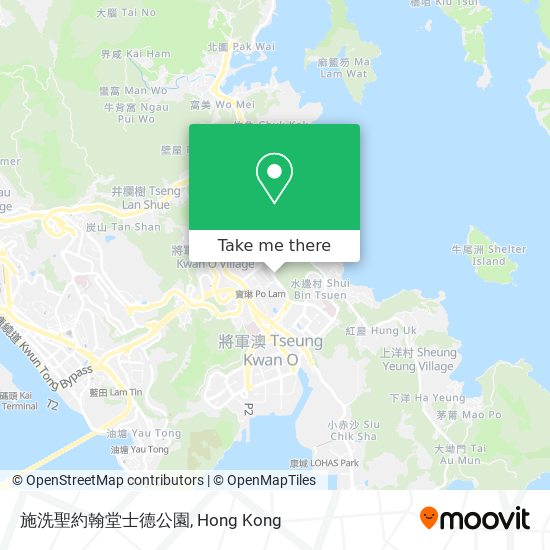 施洗聖約翰堂士德公園 map