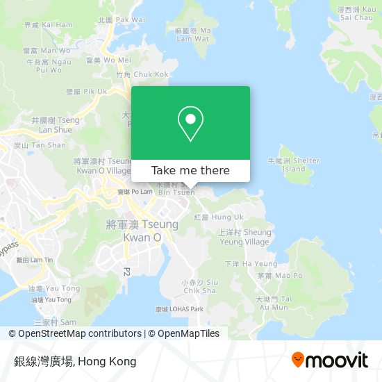 銀線灣廣場 map