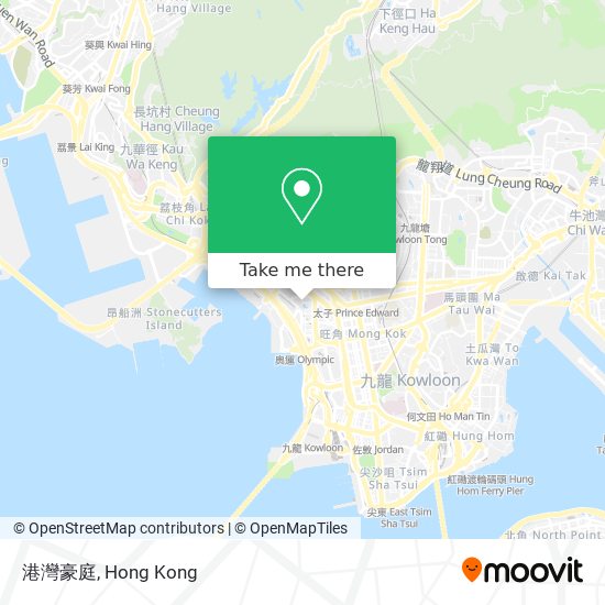 港灣豪庭 map