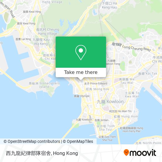 西九龍紀律部隊宿舍 map