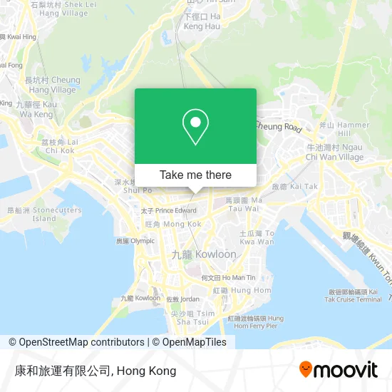 康和旅運有限公司 map