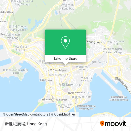 新世紀廣場地圖