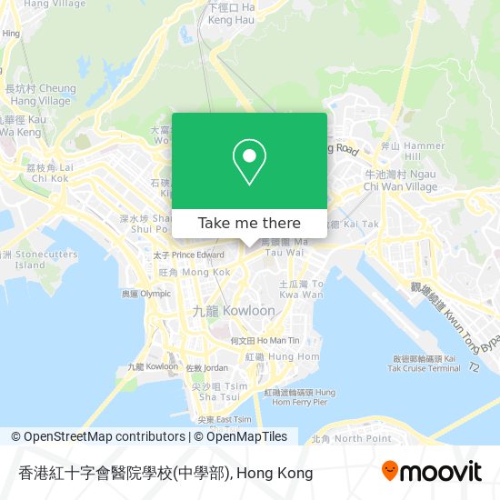 香港紅十字會醫院學校(中學部) map