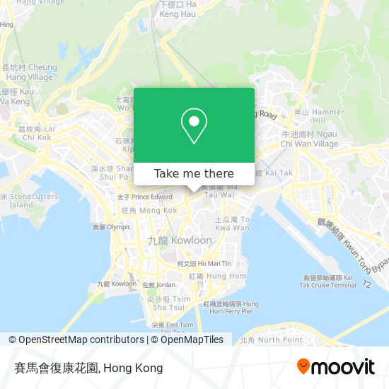 賽馬會復康花園 map