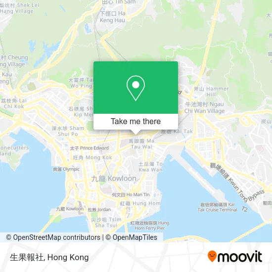 生果報社地圖