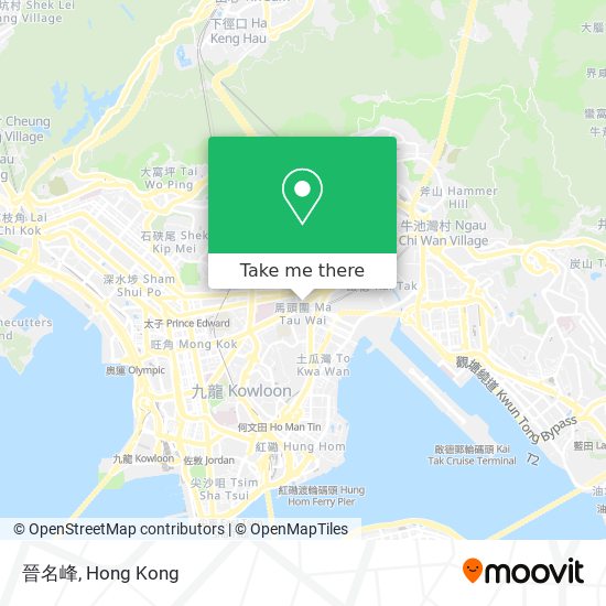 晉名峰地圖