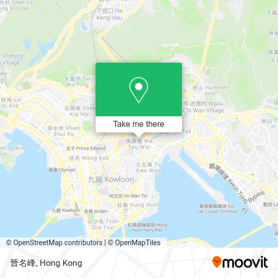 晉名峰 map