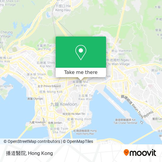 播道醫院 map