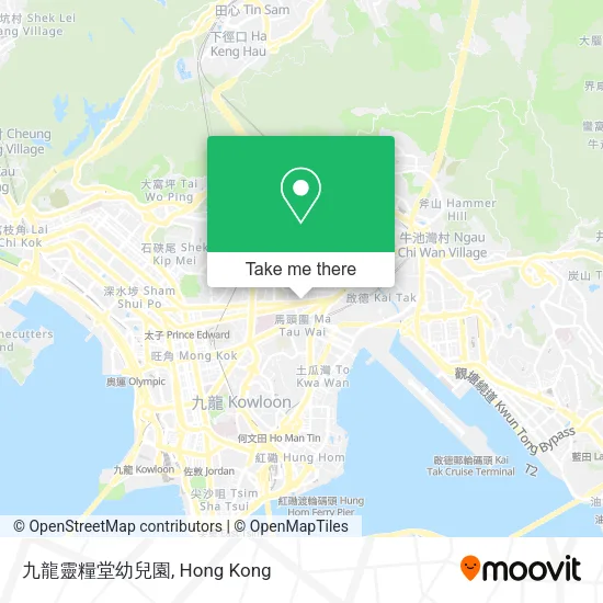 九龍靈糧堂幼兒園地圖