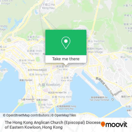 The Hong Kong Anglican Church (Episcopal) Diocese of Eastern Kowloon地圖