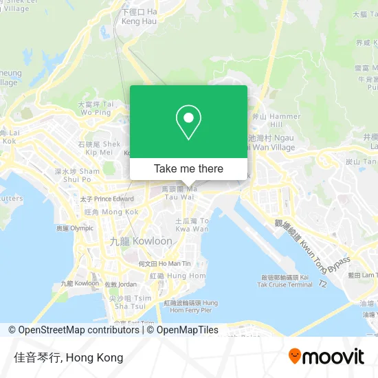 佳音琴行地圖