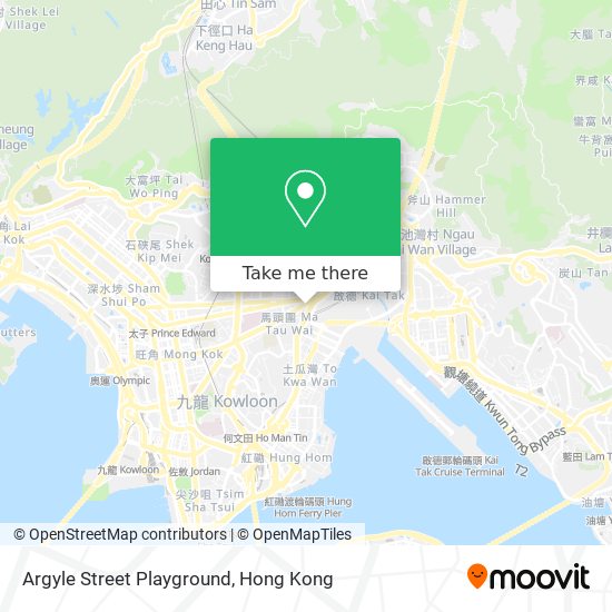 Argyle Street Playground map