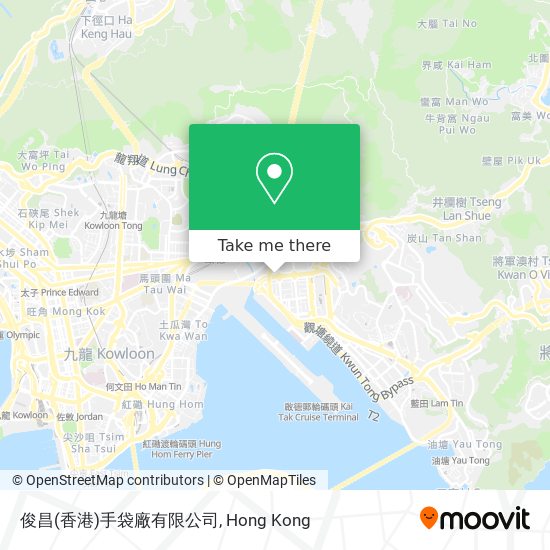 俊昌(香港)手袋廠有限公司 map