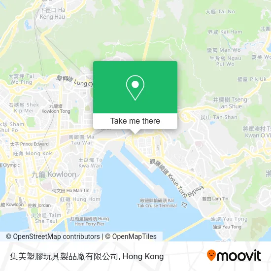 集美塑膠玩具製品廠有限公司地圖