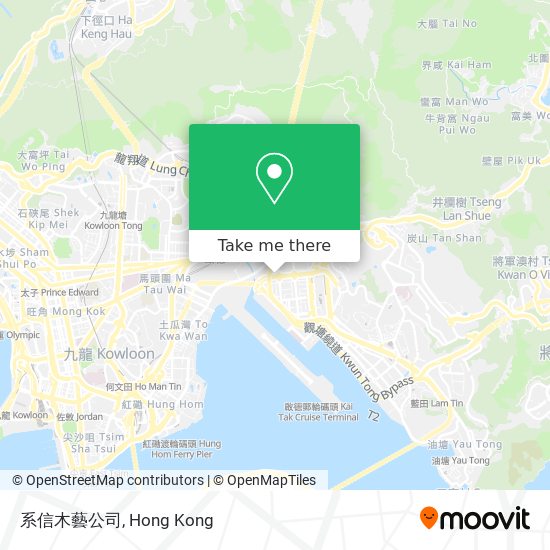 系信木藝公司 map
