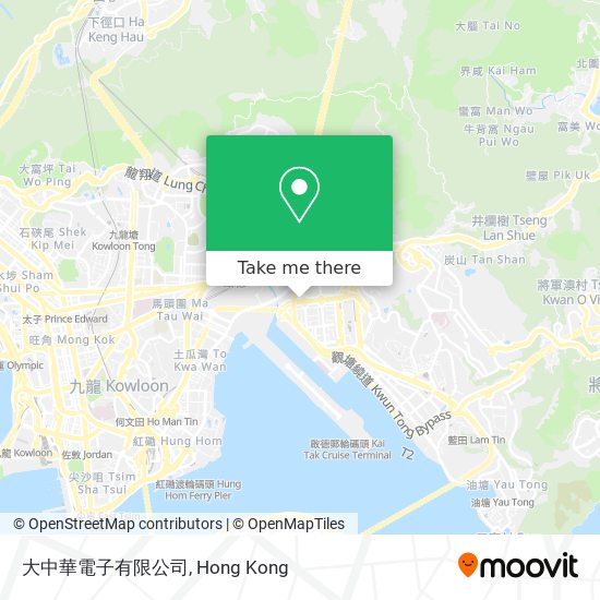 大中華電子有限公司 map