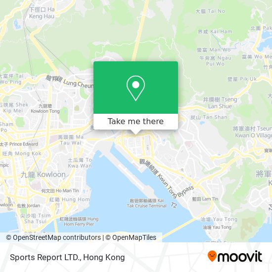 Sports Report LTD. map