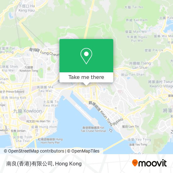 南良(香港)有限公司 map