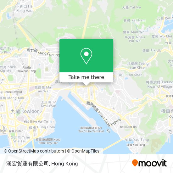 漢宏貨運有限公司 map