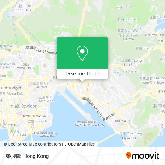 榮興隆 map