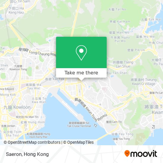 Saeron map