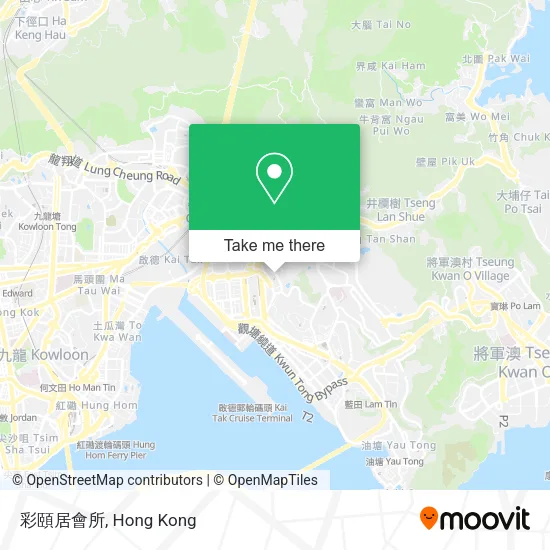 彩頤居會所 map