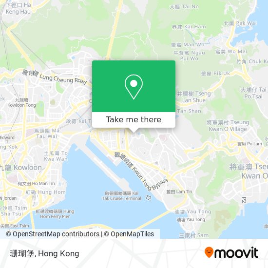 珊瑚堡地圖