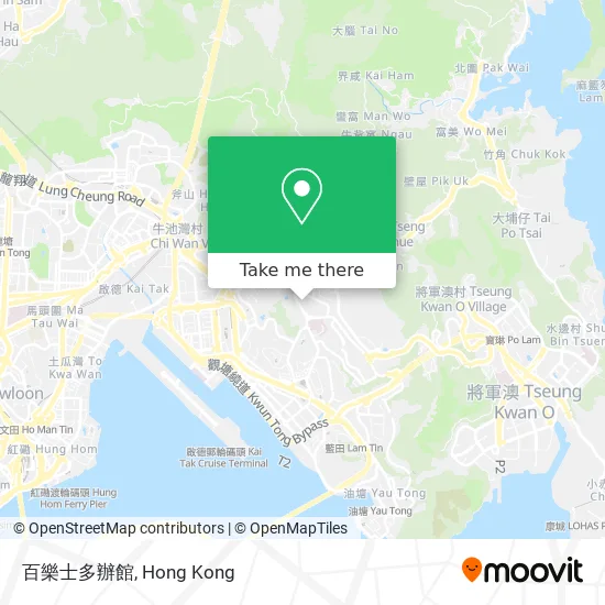 百樂士多辦館地圖