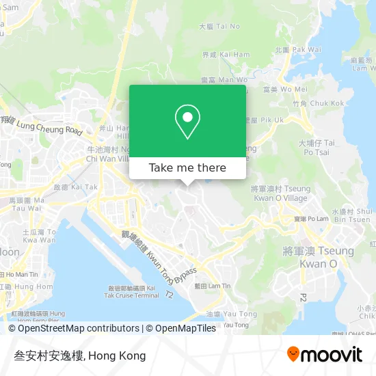 叁安村安逸樓地圖