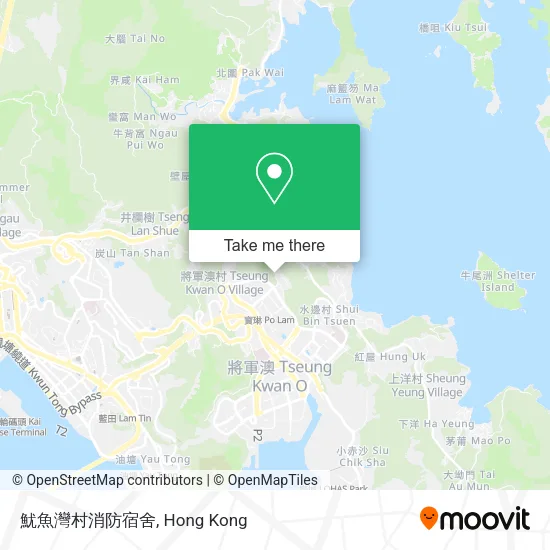 魷魚灣村消防宿舍 map