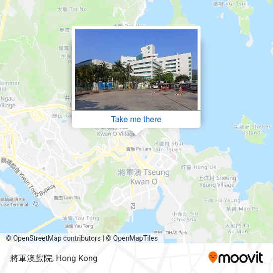 將軍澳戲院 map