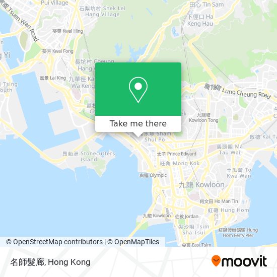 名師髮廊 map
