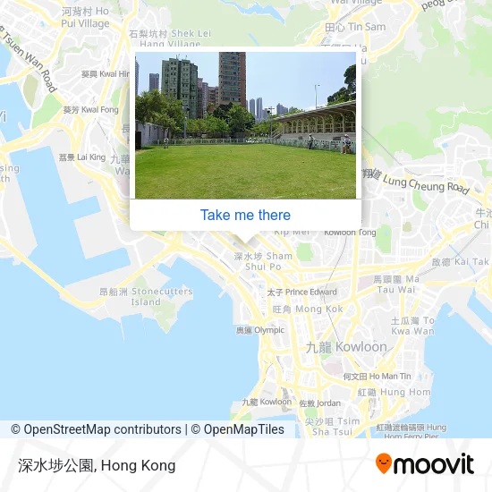 深水埗公園 map