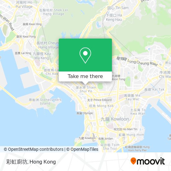 彩虹廚坊 map