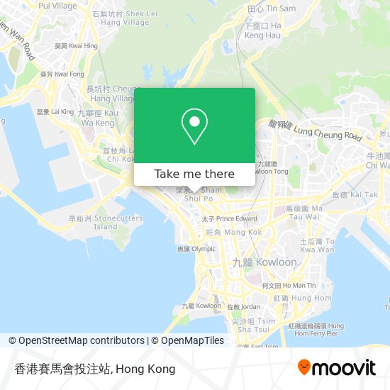 香港賽馬會投注站 map