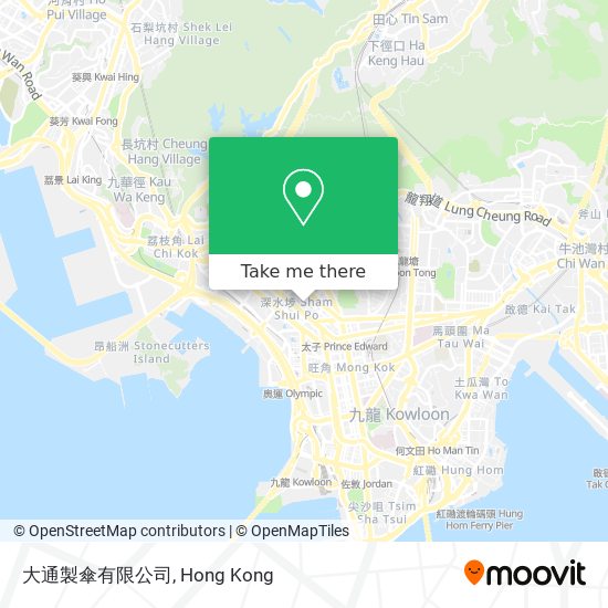 大通製傘有限公司 map