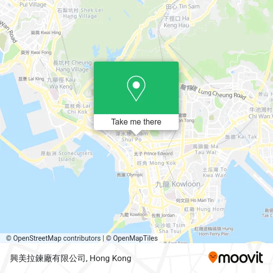 興美拉鍊廠有限公司地圖