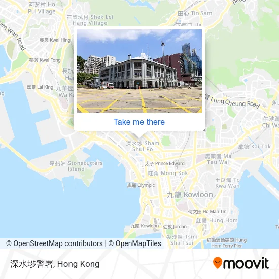 深水埗警署 map