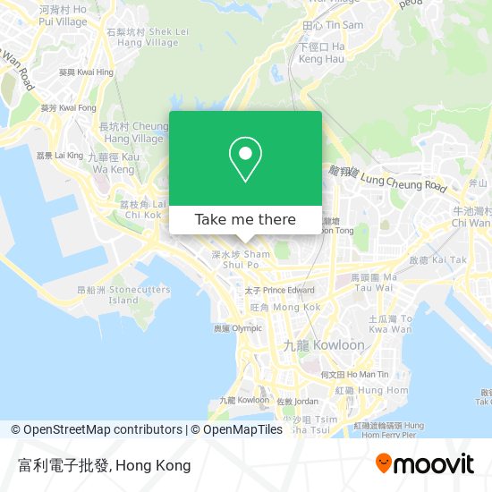 富利電子批發 map
