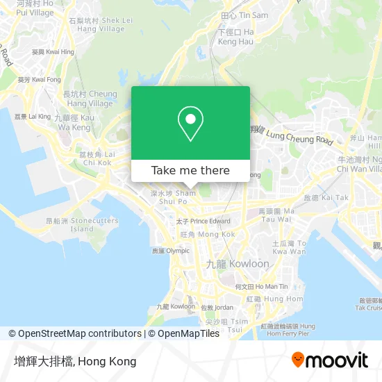 增輝大排檔地圖
