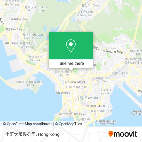 小哥大服裝公司 map