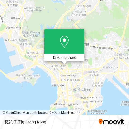 甄記叮叮糖地圖