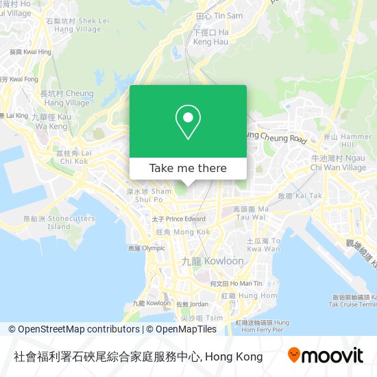 社會福利署石硤尾綜合家庭服務中心 map