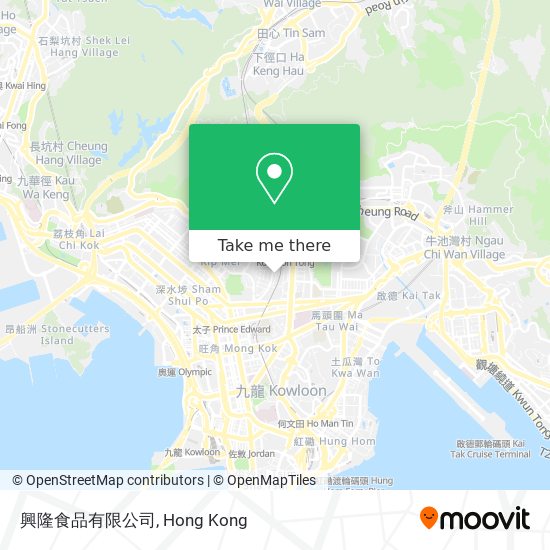 興隆食品有限公司 map