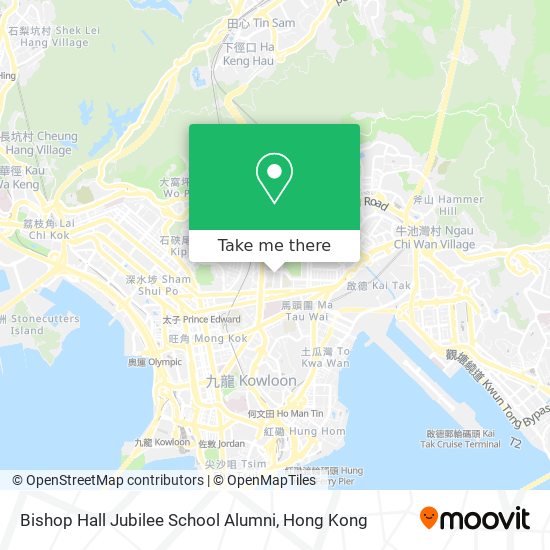 Bishop Hall Jubilee School Alumni map