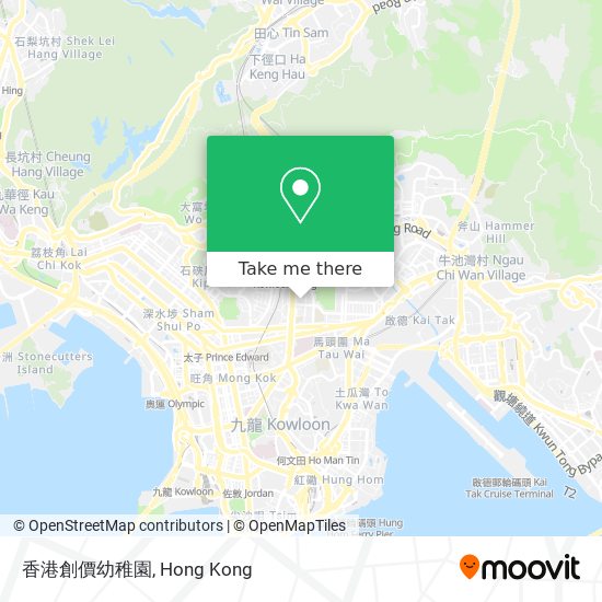 香港創價幼稚園地圖