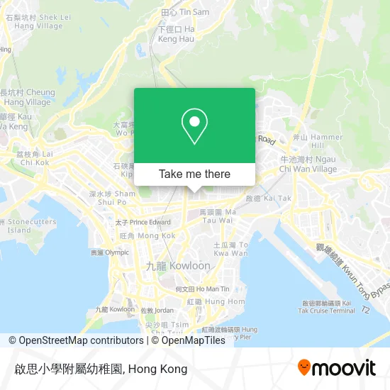 啟思小學附屬幼稚園地圖