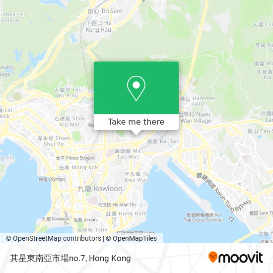 其星東南亞市場no.7地圖