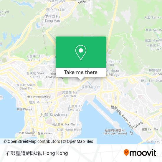 石鼓壟道網球場 map